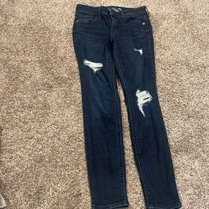 New old navy rockstar super skinny jeans size 4